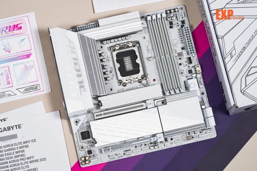 技嘉冰雕B860M WIFI6E主板评测:酷睿Ultra处理器的千元级全能拍档