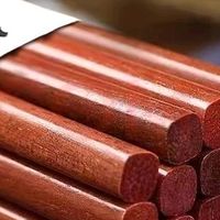 张小泉红檀木筷子：温润质感