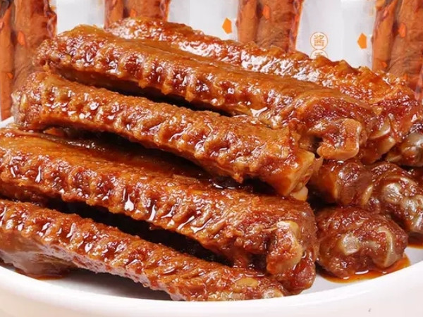 口袋仙森酱卤鸭翅根+鸭掌：湖南特产无防腐鸭肉零食