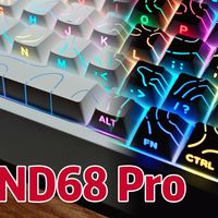 性能卓越的电竞神器——艾石头 ND68 Pro磁轴键盘