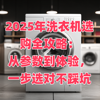 2025年洗衣机选购全攻略：从参数到体验，一步选对不踩坑
