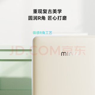 租房党福音！小吉复古冰箱颜值太能打
