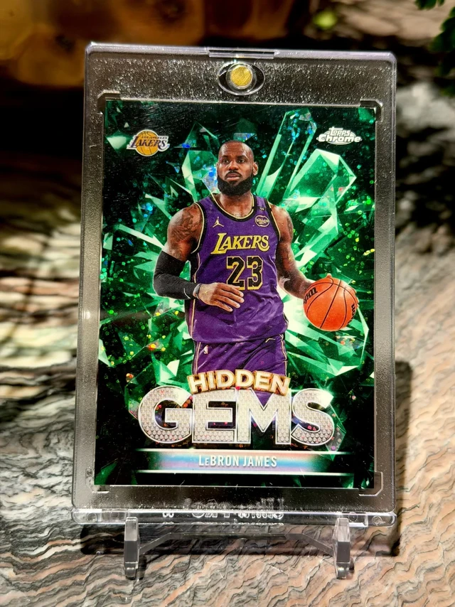 Topps NBA｜湖人 詹姆斯 HiddenGems隐藏宝石