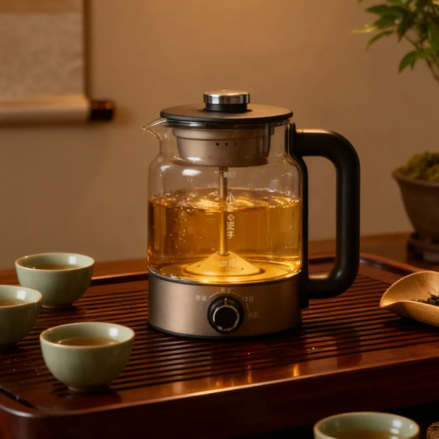 纯钛养生壶，煮出一家人都安心的暖饮！