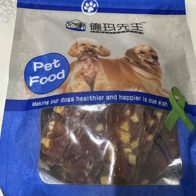 德玛先生烘焙鸭胸肉干全犬通用的训犬磨牙零食太绝🐶