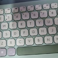 华硕棉花糖蓝牙办公键盘：抹茶绿轻音美学，轻薄便捷随行