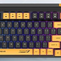 机械革命K210有线键盘：轻音软弹，办公游戏双适配