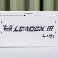 颜值漂亮，完美适配纯白主机，振华LEADEX PROA九宫格金牌电源