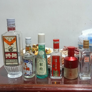 双11买的二峨特曲，和花露水，泸特，舍之道，全兴樽享比划，