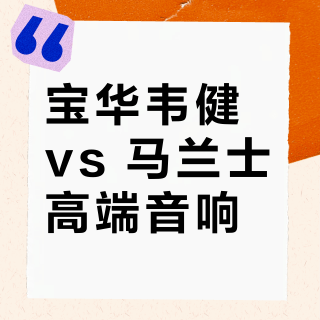 宝华韦健 vs 马兰士高端音响？38位发烧友实测对比，结果出人意料