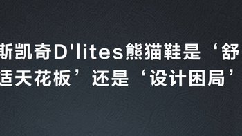斯凯奇D'lites熊猫鞋是‘舒适天花板’还是‘设计困局’？1200+用户观点大碰撞