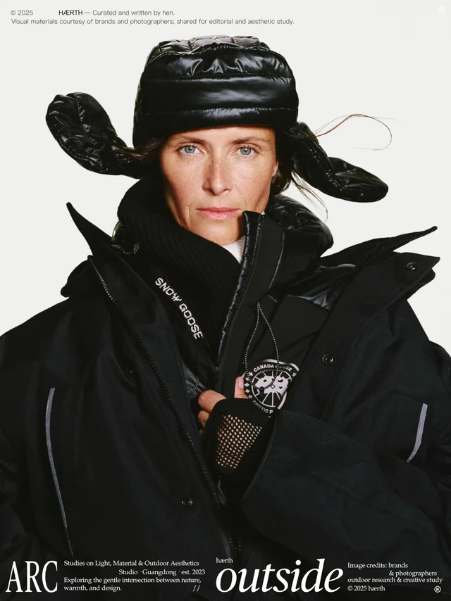 Haider Ackermann × Canada Goose：
当北方神话，被重新写成一段关于“护卫”的故事
by HÆRTH
Haider Ackermann 回到 Canada Goose，带来