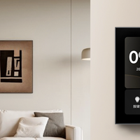 Yeelight全面屏开关T1 ，4英寸高清屏+多场景自定义，智慧家居、一屏掌控