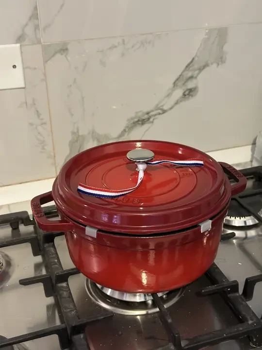 🇫🇷staub 铸铁锅樱桃红24cm
