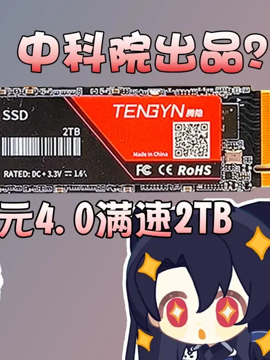 长江232层TLC!腾隐TP4000PRO半深度测试！ （视频发布于2023-12-07 15:40:00)
简介：本期的产品是来自中科院旗下的腾隐TP4000PRO 2TB M.2 PCIE4.0 