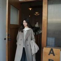 伊迪卡双面毛呢大衣｜被问爆的慵懒风显瘦神器！