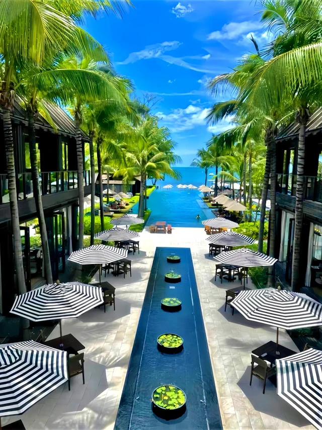 🌴苏梅岛，也是住上周杰伦同款hotel了🏨