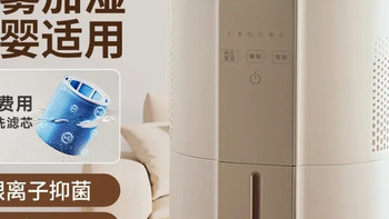 小熊4L无雾加湿器：智能恒湿守护