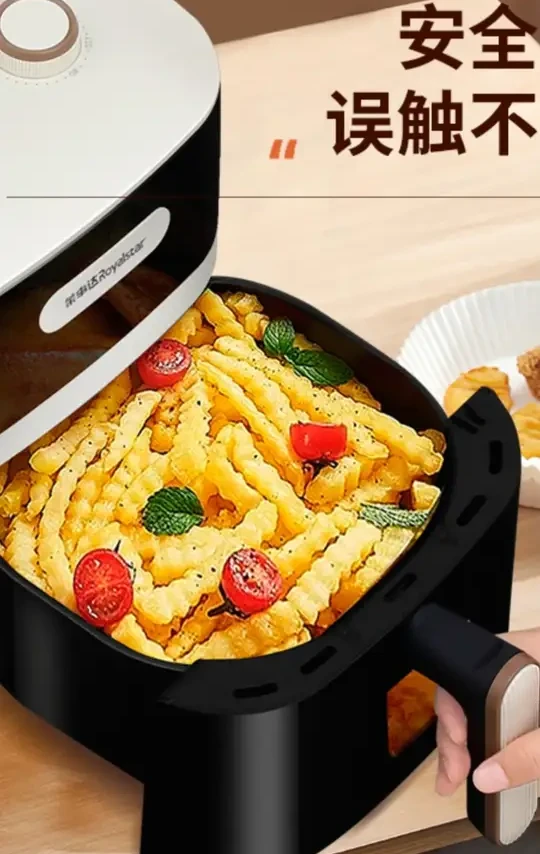 Royalstar/荣事达轻音无油空气炸锅电煮锅家用定时电炸锅烤箱#空气炸锅 #厨房好物 #荣事达 #无油烹饪 #家用电器
