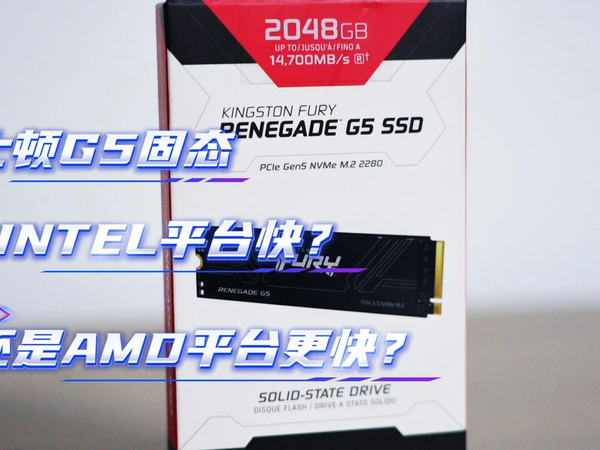 金士顿G5固态在INTEL平台快，还是AMD平台快
