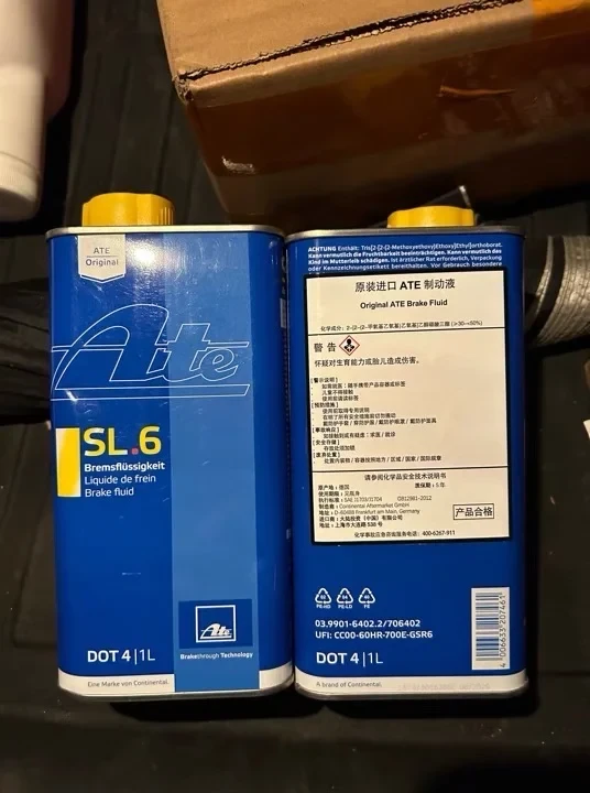 换了ATE SL.6刹车油，开车安全感直接拉满！