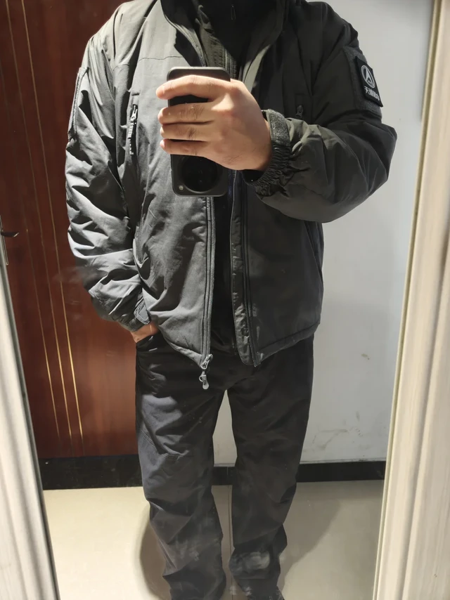 小惊喜，赫利肯L7棉服开箱及与军鸟简单对比