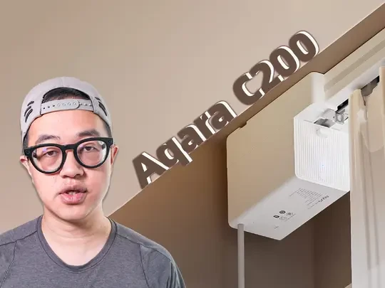 换成 C200 隐藏式电机，内开窗橱柜不打架