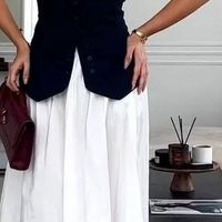 我的新品穿搭，小个子姐妹夏季马甲半裙搭配