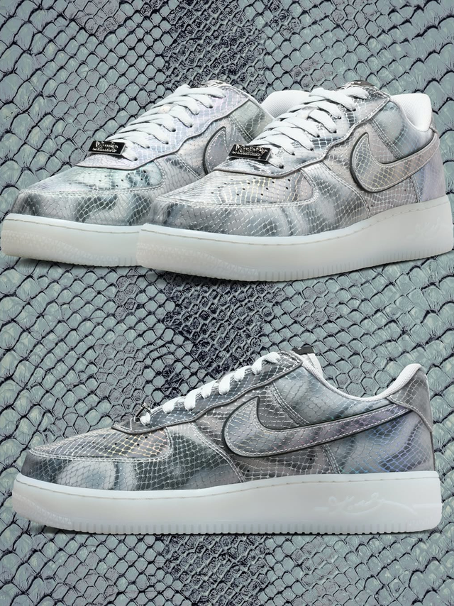 曼巴精神永存！两款蛇鳞纹案科比联名空军一号将于年底上市