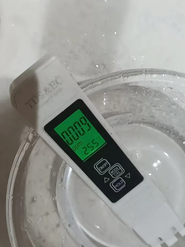 用了净水器TDS值居然直降个位数？！