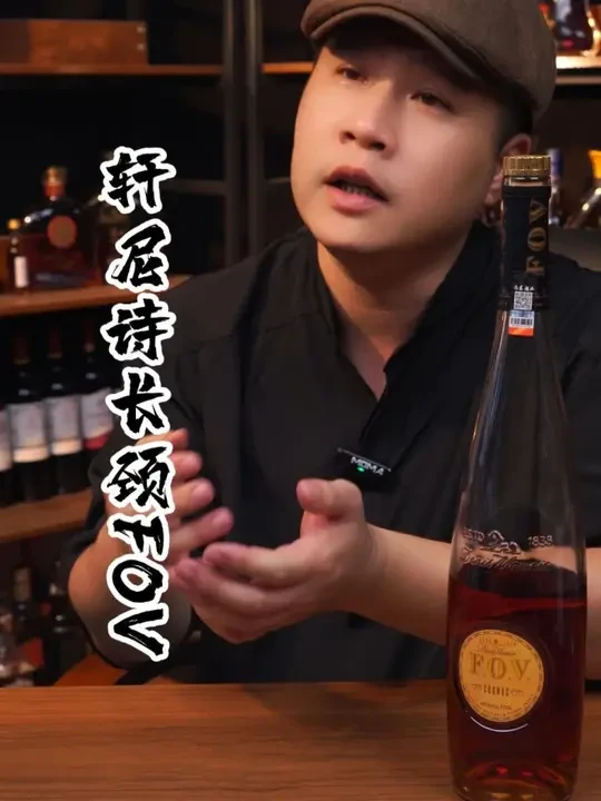 轩尼诗长颈FOV FOV始终高人一等 #洋酒 #干邑 #轩尼诗 #长颈FOV #白兰地
