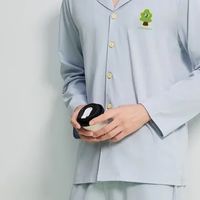 有棵树 【5A抑菌 100%新疆棉】秋季男士翻领睡衣家居服套装睡衣男