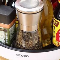 厨房台面多功能旋转调料置物架
