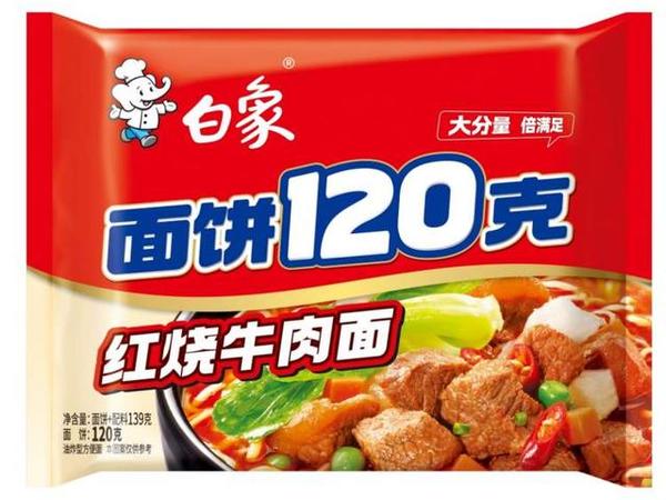 说到做到、引领行业，白象“面饼120克”焕新上市全渠道销售