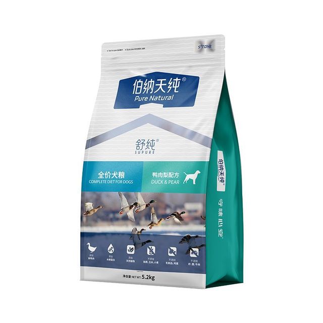 双11囤粮刚需！伯纳天纯鸭肉梨粮护肠超给力