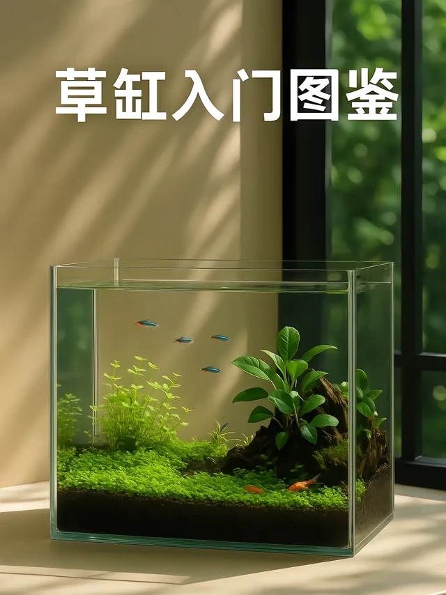 经验入门的草缸新手指南
真的不是所有“养水草”都很难！
我也是看了好久才下决心入手一个30cm小缸，
没想到一周不到就被它的治愈力拿捏了💚 
给第一次想尝试的你，一套最简单草缸配置👇 
✅缸：30cm