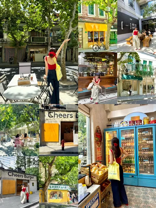 🍁上海秋日walk指南｜1h逛遍安福路+延庆路📸