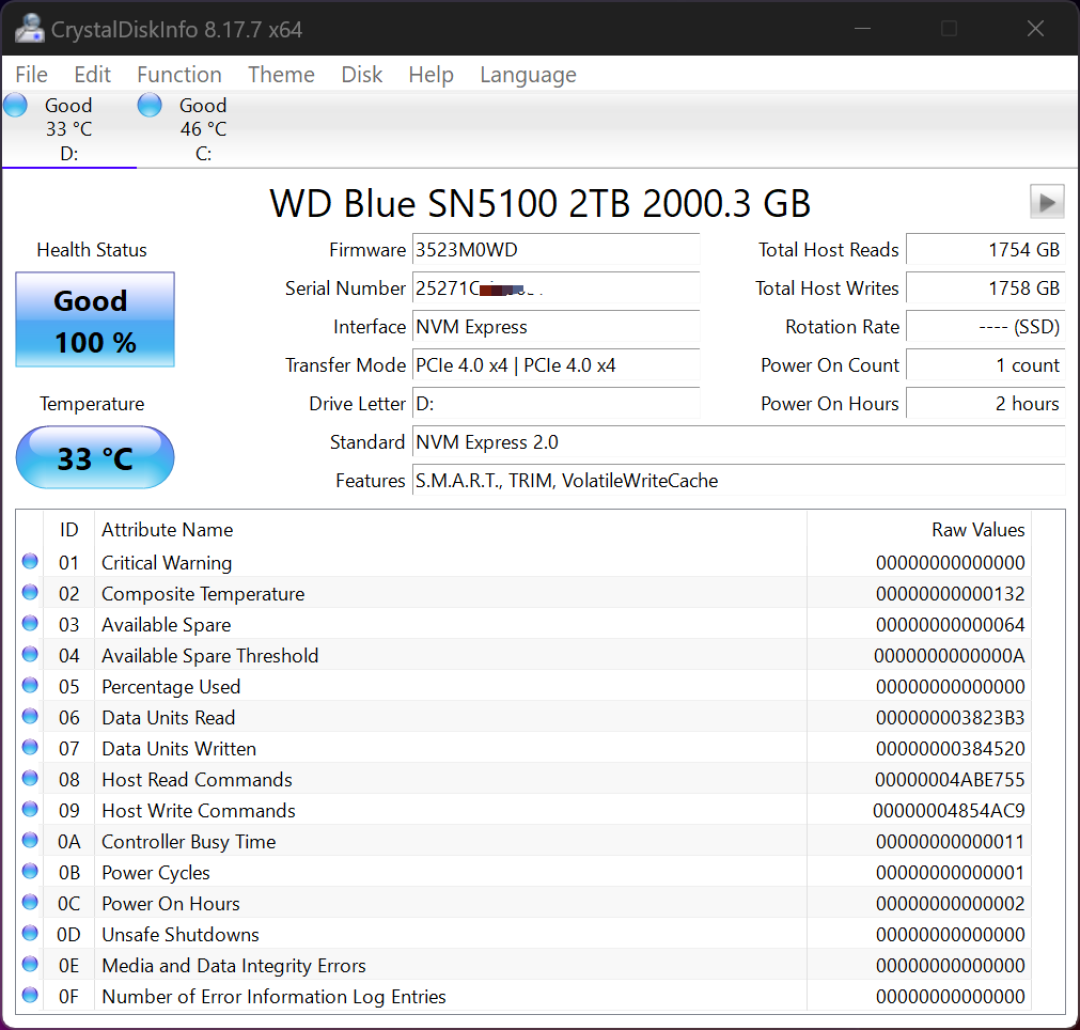 蓝海新时代:闪迪WD Blue SN5100看不同