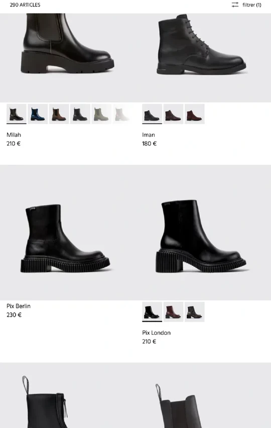 Camper短靴扁平足友好+通勤神器