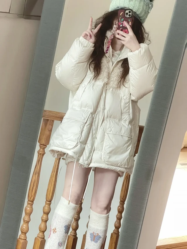 Uooyaa 奇幻精灵羽绒服&白鹿同款喔