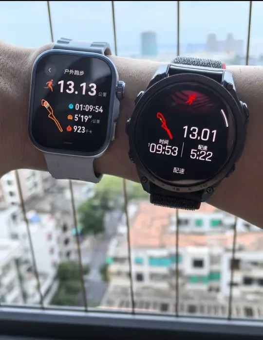 10-25 华为fit4pro与佳明旗舰跑步对比(4)