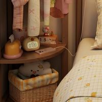 1㎡封神！转角衣帽架改床头柜，小卧室收纳直接翻倍