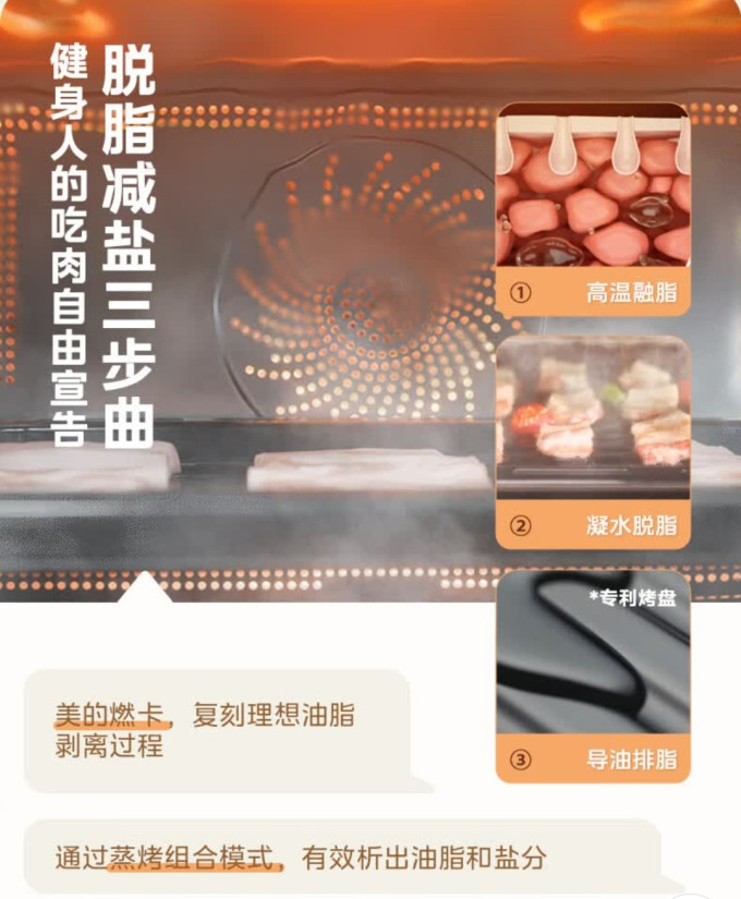 美的微蒸烤一体机