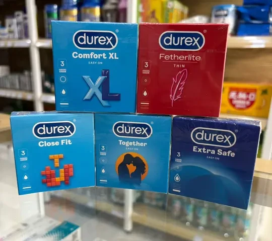 不同种类的durex安全套
