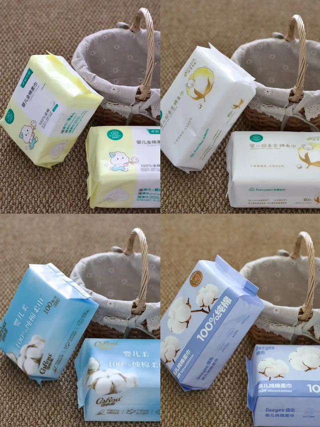 好物分享|自用的四款婴儿棉柔巾推荐
