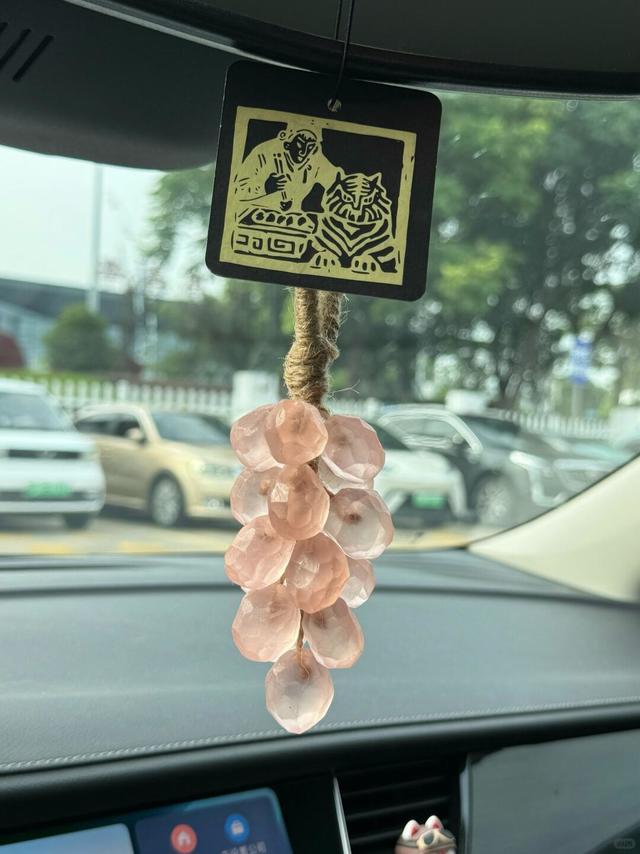 很少在车里挂东西，但这个一定！✨