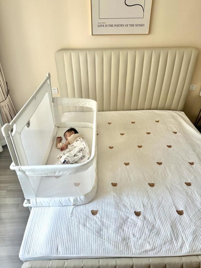 怎么才能让有娃的家庭知道介个婴儿床‼️