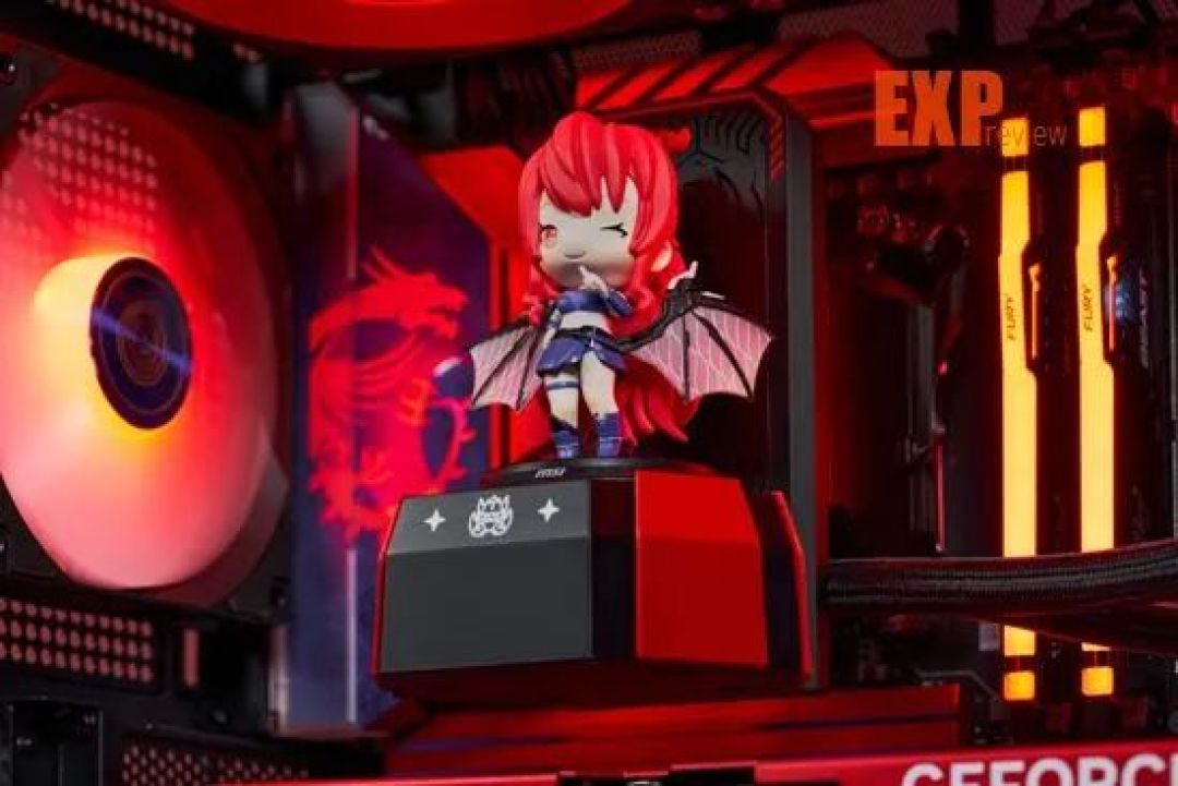 微星MLG魔龙姬整机体验:“魔龙姬”驾到,可爱又强劲