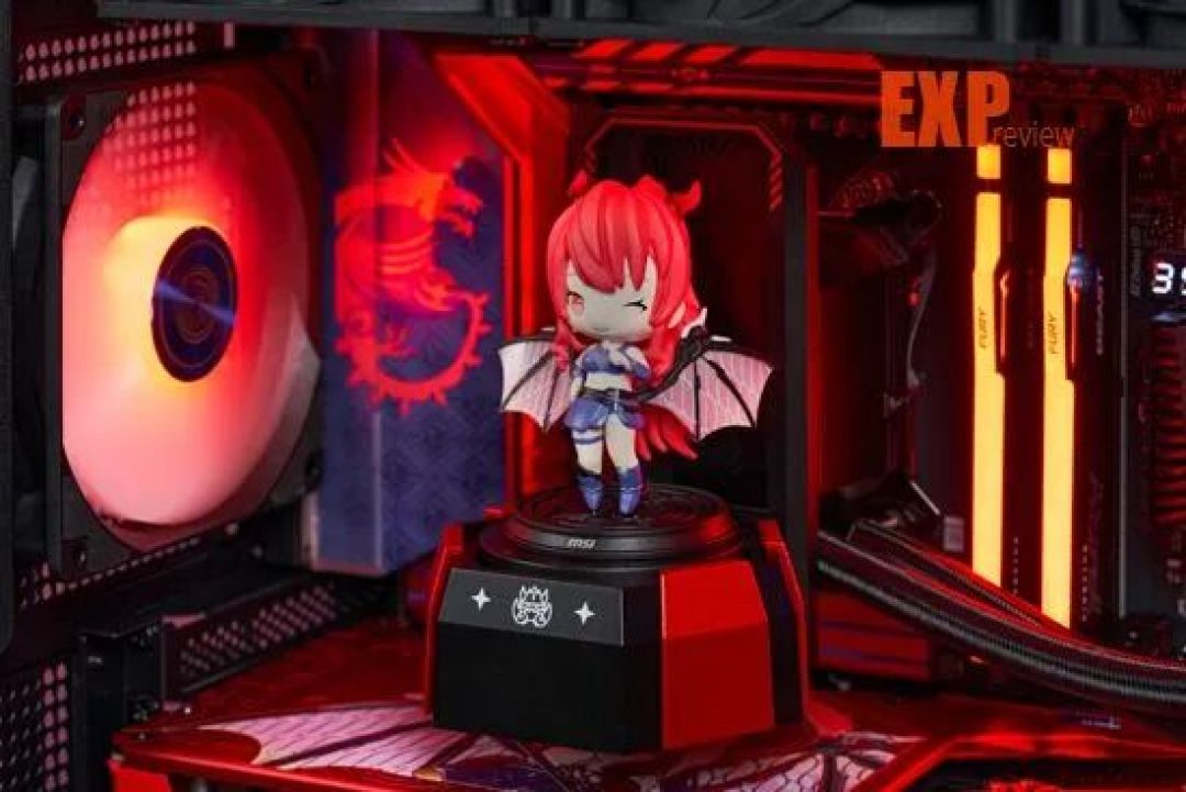 微星MLG魔龙姬整机体验:“魔龙姬”驾到,可爱又强劲