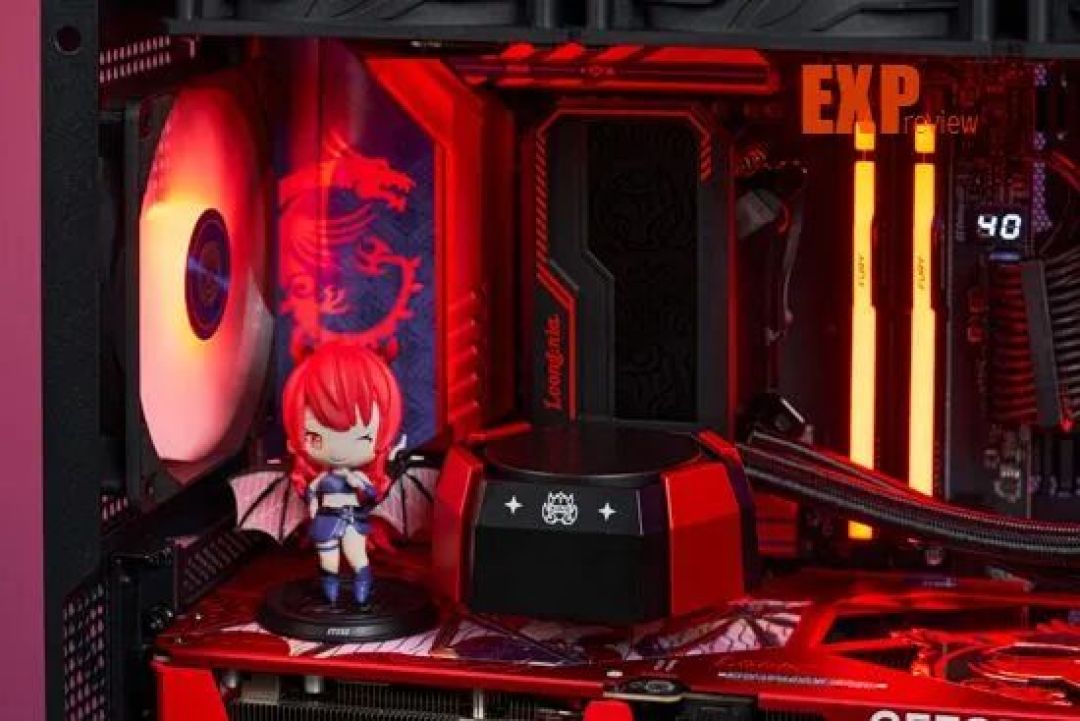 微星MLG魔龙姬整机体验:“魔龙姬”驾到,可爱又强劲